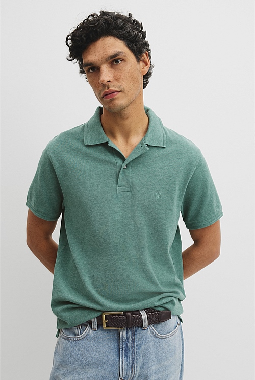 Australian Cotton Pique Polo Australian Cotton Pique Polo