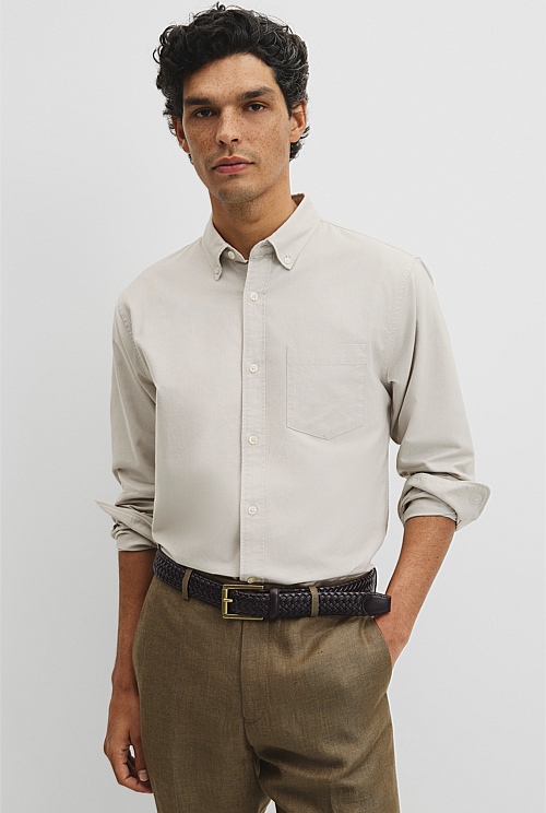 Australian Good Earth Cotton Regular Fit Oxford Shirt Australian Good Earth Cotton Regular Fit Oxford Shirt