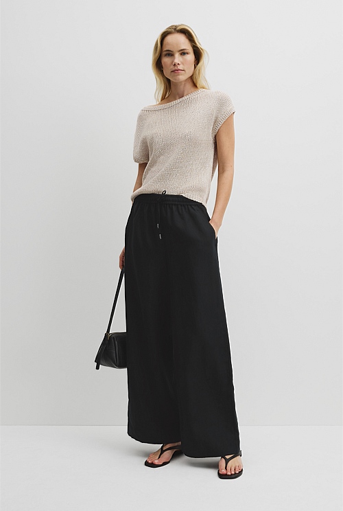 Pull-On Linen Pant Pull-On Linen Pant