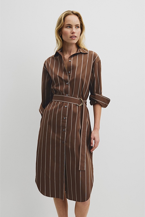 Longline Shirt Dress Longline Shirt Dress