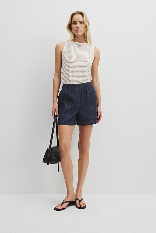 Soft Denim Short Soft Denim Short