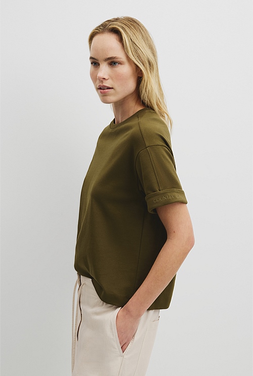 Cuff Sleeve T-Shirt Cuff Sleeve T-Shirt