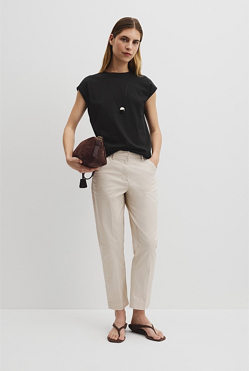 Australian Cotton Essential Twill Pant Australian Cotton Essential Twill Pant
