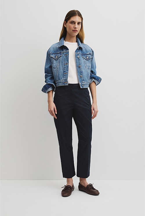 Australian Cotton Essential Twill Pant Australian Cotton Essential Twill Pant
