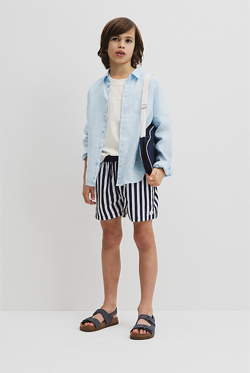 Teen Stripe Board Short Teen Stripe Board Short