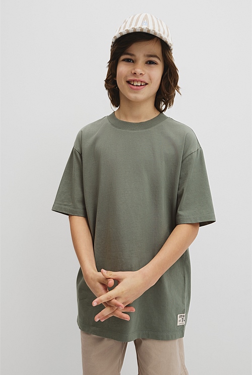 Teen Relaxed Short Sleeve T-Shirt Teen Relaxed Short Sleeve T-Shirt