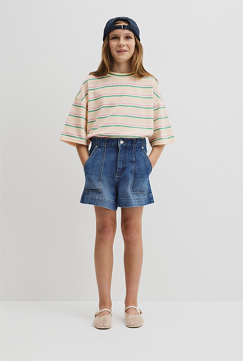 Teen Denim Short Teen Denim Short
