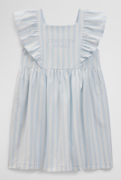 Sleeveless Frill Jersey Dress Sleeveless Frill Jersey Dress