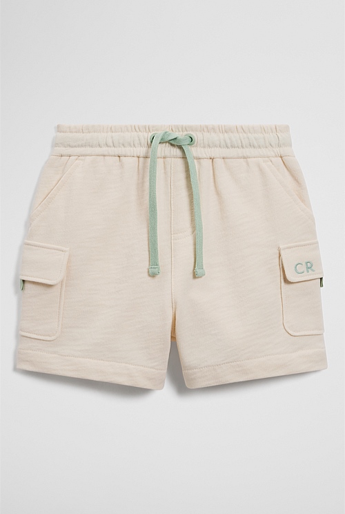 Organically Grown Cotton Soft Cargo Pant Short