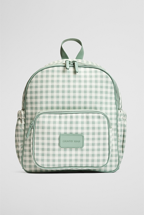 Gingham Backpack Gingham Backpack