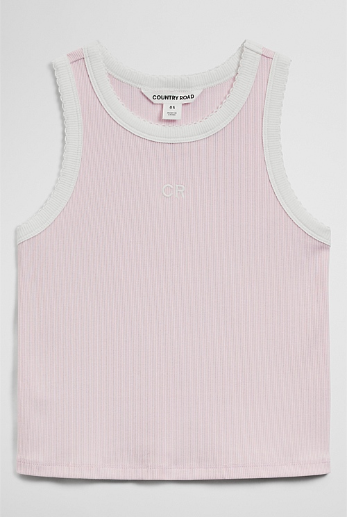 Sleeveless Ribbed Tank Sleeveless Ribbed Tank
