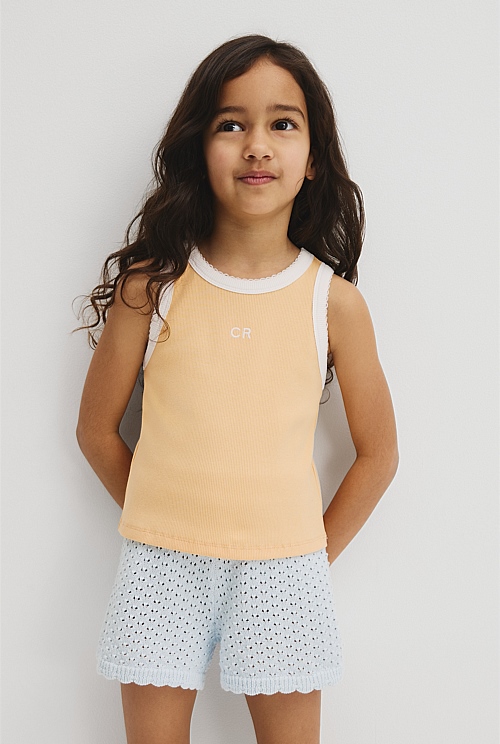 Sleeveless Ribbed Tank Sleeveless Ribbed Tank