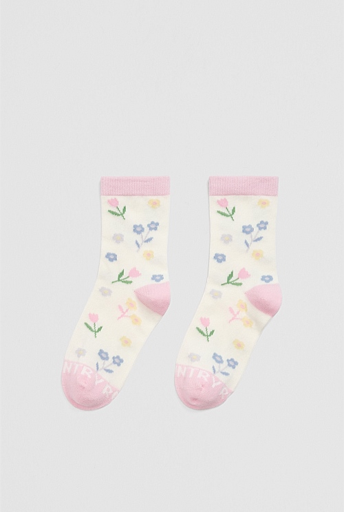 Floral Sock Floral Sock