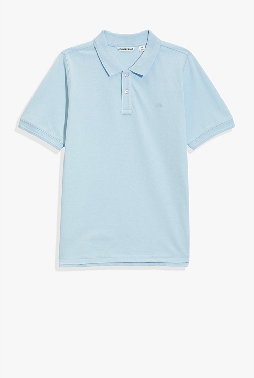 Teen Recycled Cotton Polo Shirt