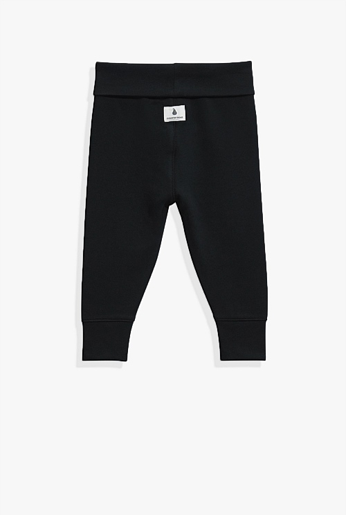 Organically Grown Cotton Fold-over Soft Pant