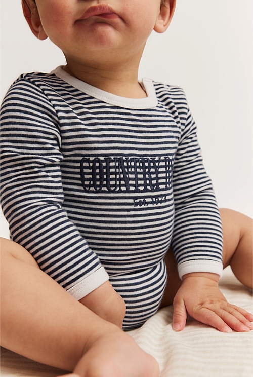 Unisex Organically Grown Cotton Heritage Bodysuit