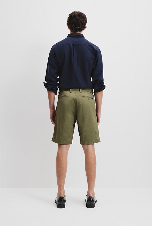 Verified Australian Cotton Stretch Chino Short