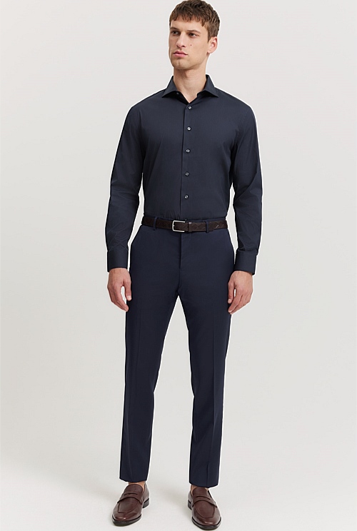 Tailored Fit Super Fine Cotton Stretch Shirt