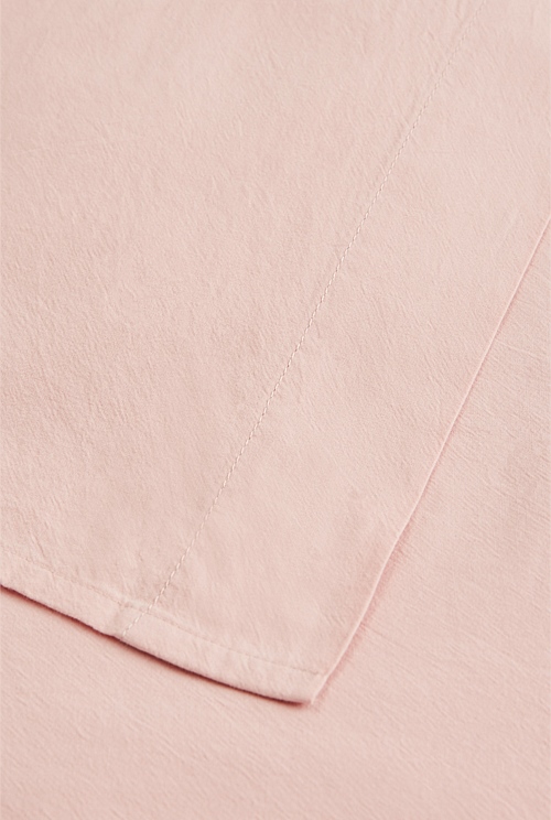 Brae Australian Cotton King Single Flat Sheet