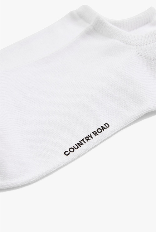 Australian Cotton Blend Sneaker Sock