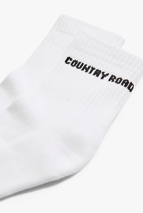 Australian Cotton Blend CR Sport Quarter Crew Sock