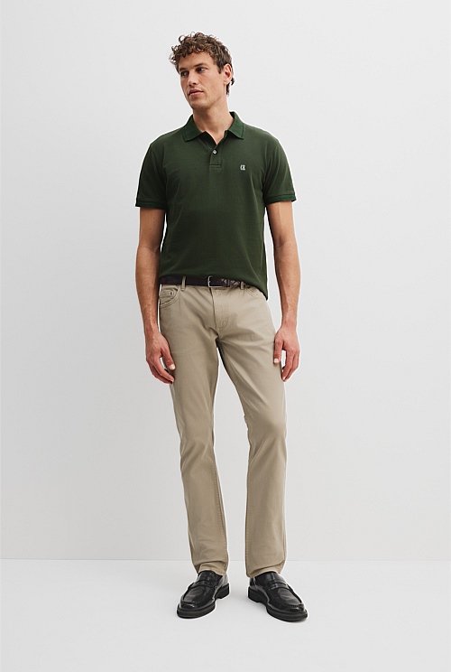 Verified Australian Cotton Pique Polo