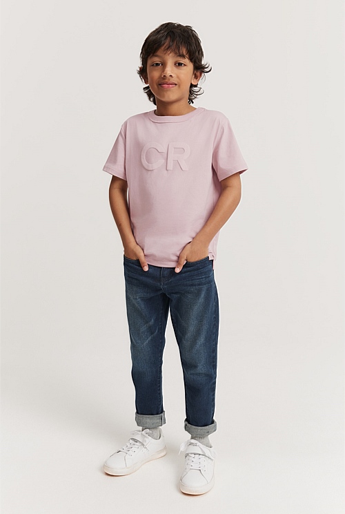 Australian Cotton Puff Logo T-Shirt