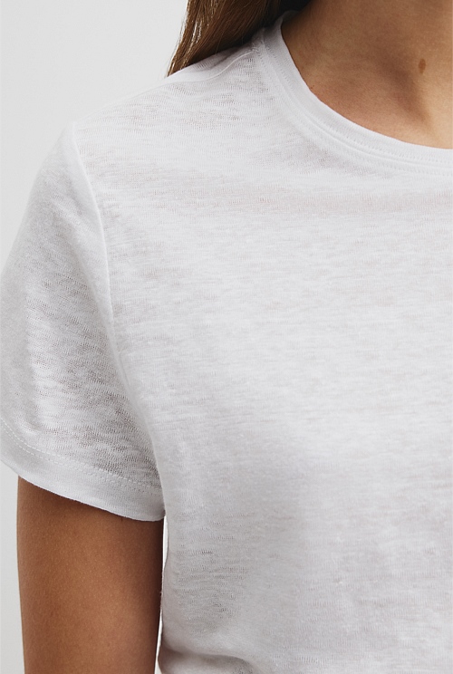 Linen Jersey T-Shirt