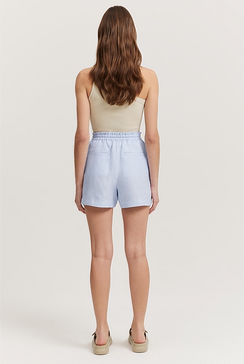 Organically Grown Linen Relaxed Short