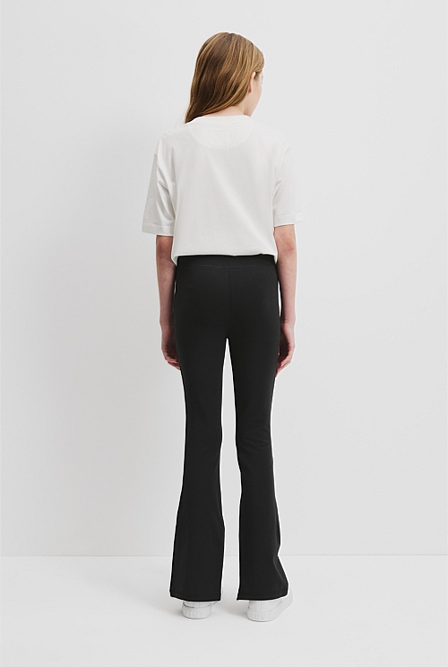 Teen Split Hem Pant