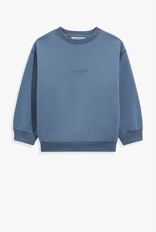 Australian Cotton Modern Logo Sweat