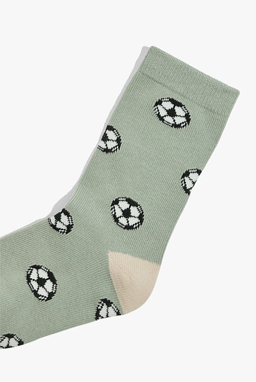 Organically Grown Cotton Blend Soccer Sock