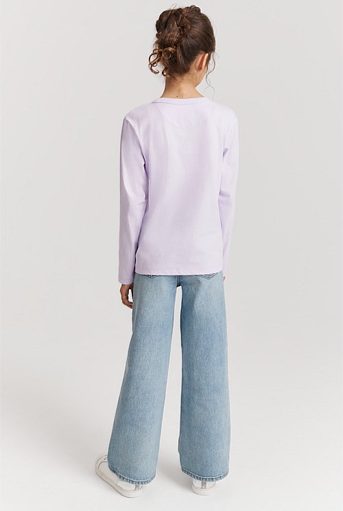 Australian Cotton Long Sleeve Heritage T-Shirt