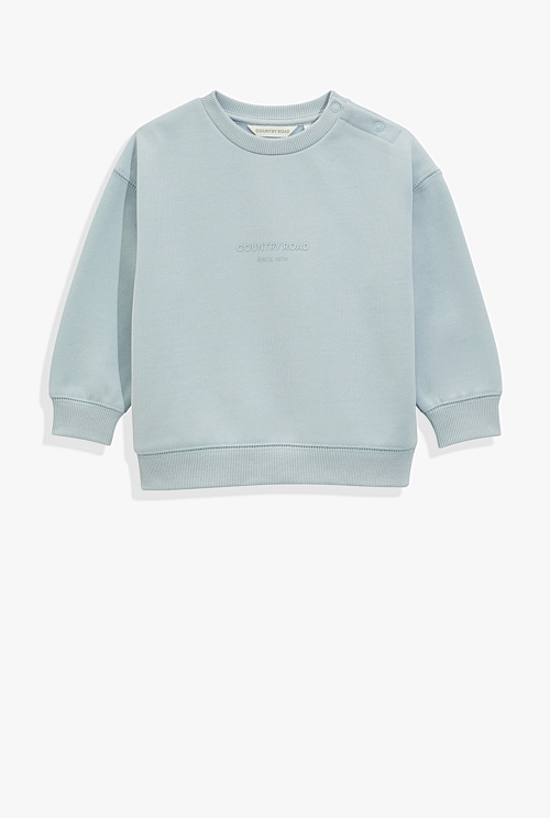 Australian Cotton Modern Logo Sweat