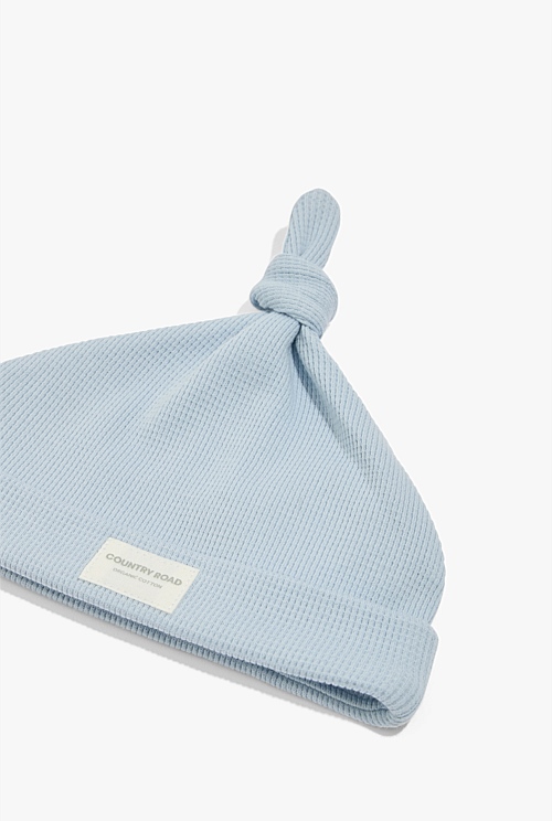 Organically Grown Cotton Waffle Beanie