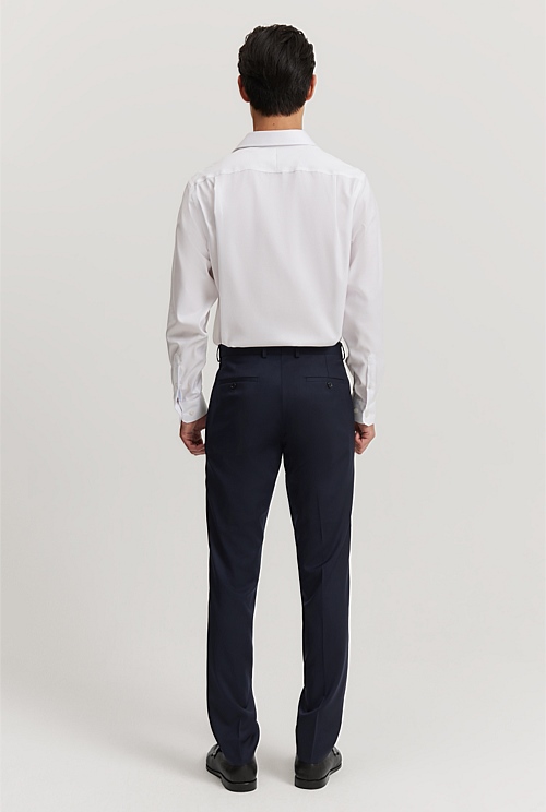 Slim Fit Australian Wool Travel Pant