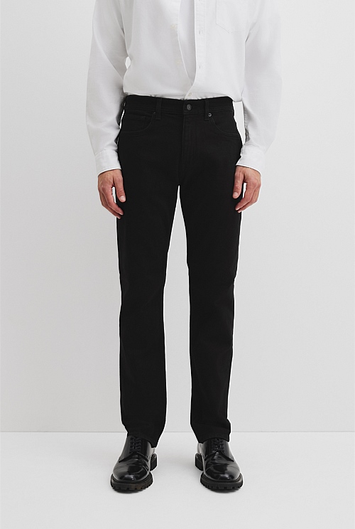 Straight Fit Denim Jean