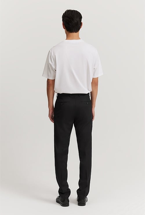 Slim Fit Australian Wool Travel Pant