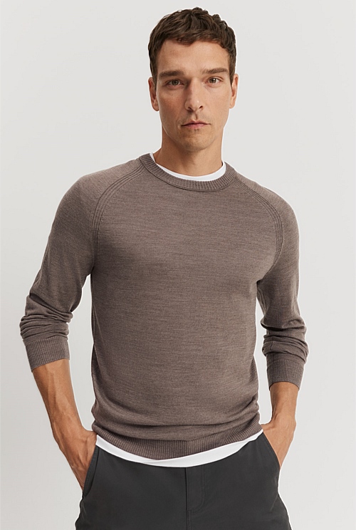 Verified Australian Merino Crew Knit