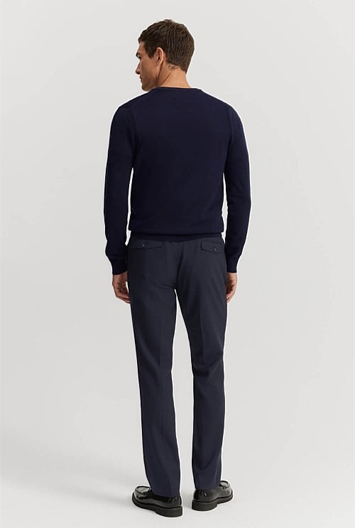 Verified Australian Merino V-Neck Knit