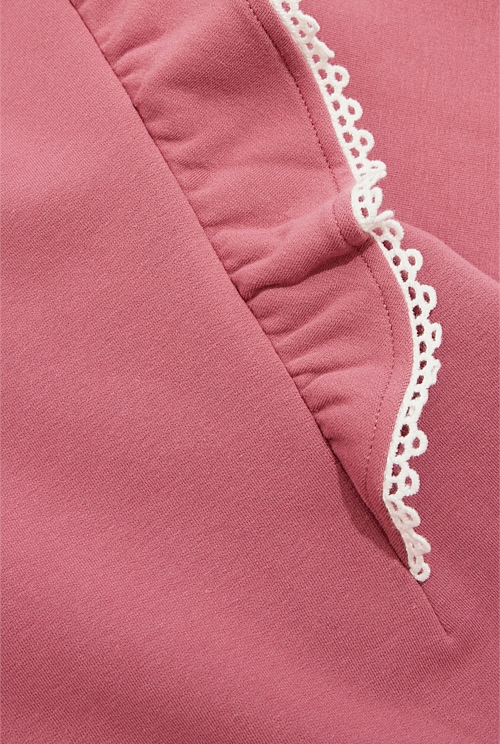 Organically Grown Cotton Embroidered Sweat Dress