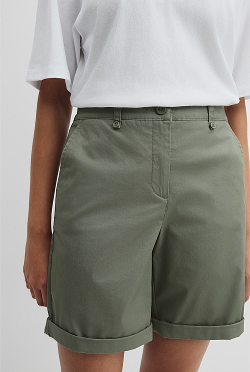 Australian Cotton Twill Walk Short