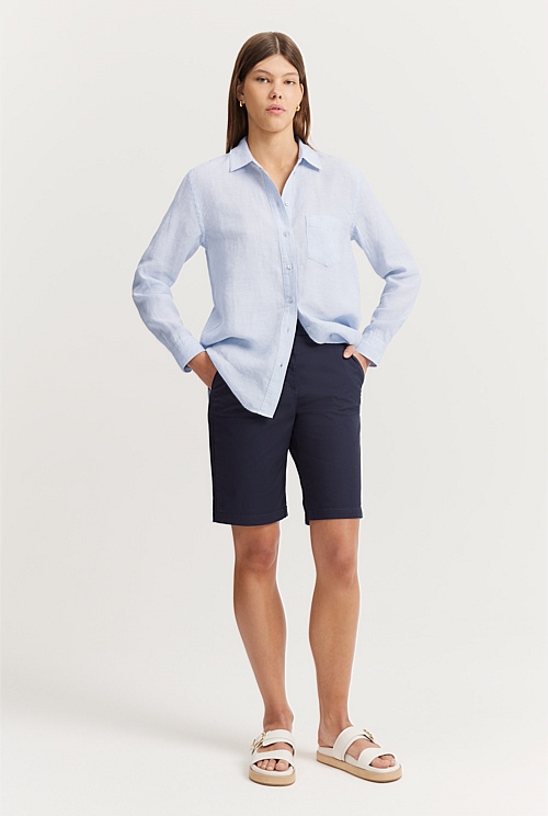 Australian Cotton Twill Walk Short