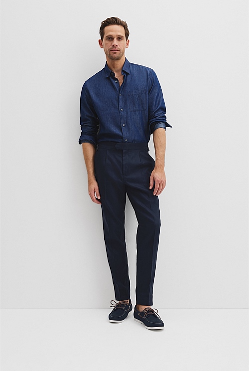 Flynn Nubuck Leather Boat Shoe