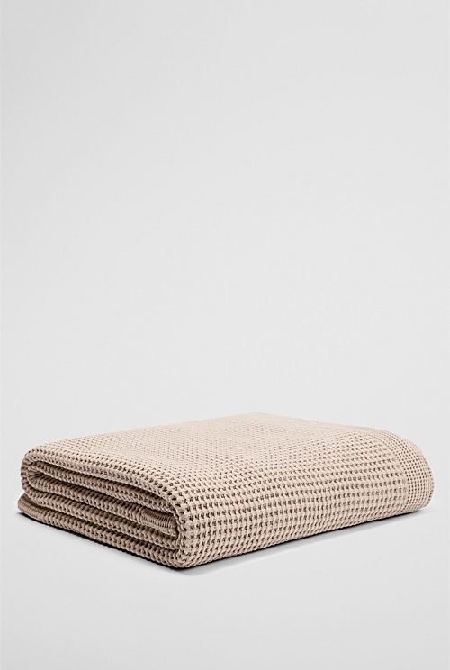 Monti Cotton Waffle Blanket