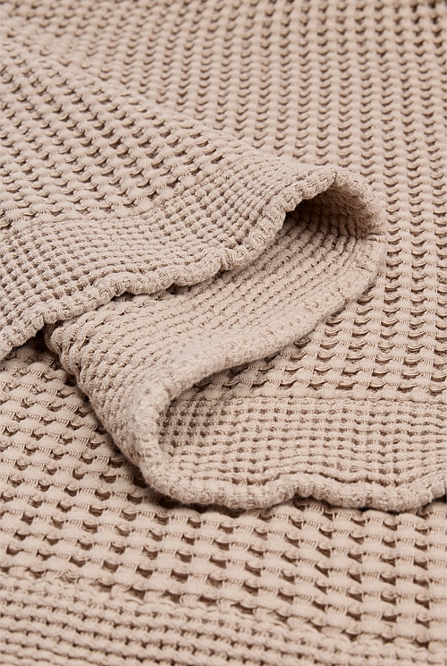 Monti Cotton Waffle Blanket