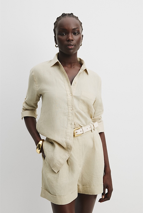 Organically Grown Linen Shirt