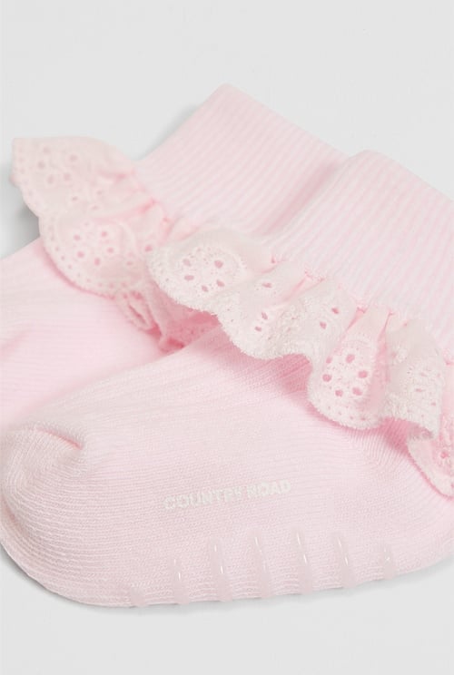 Rib Frill Sock