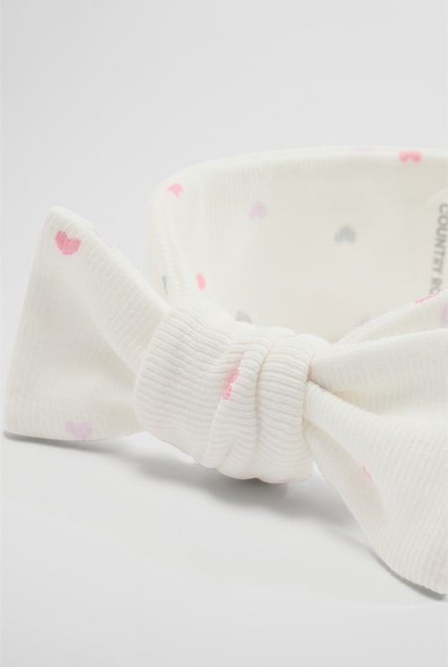 Organically Grown Cotton Rib Headband