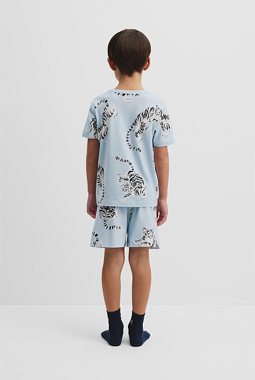 Organically Grown Cotton Tiger Pyjama Set